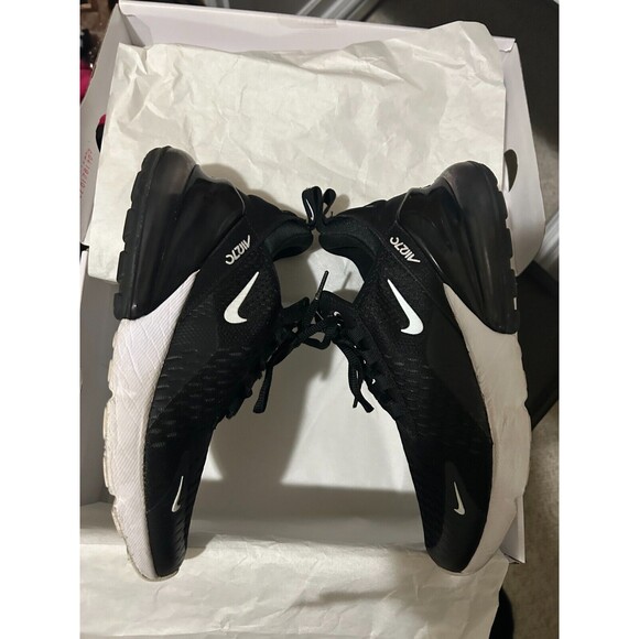 Size 7.5 - Nike Air Max 270 Black/Anthracite White-Great Condition, Includes Box - Picture 3 of 8